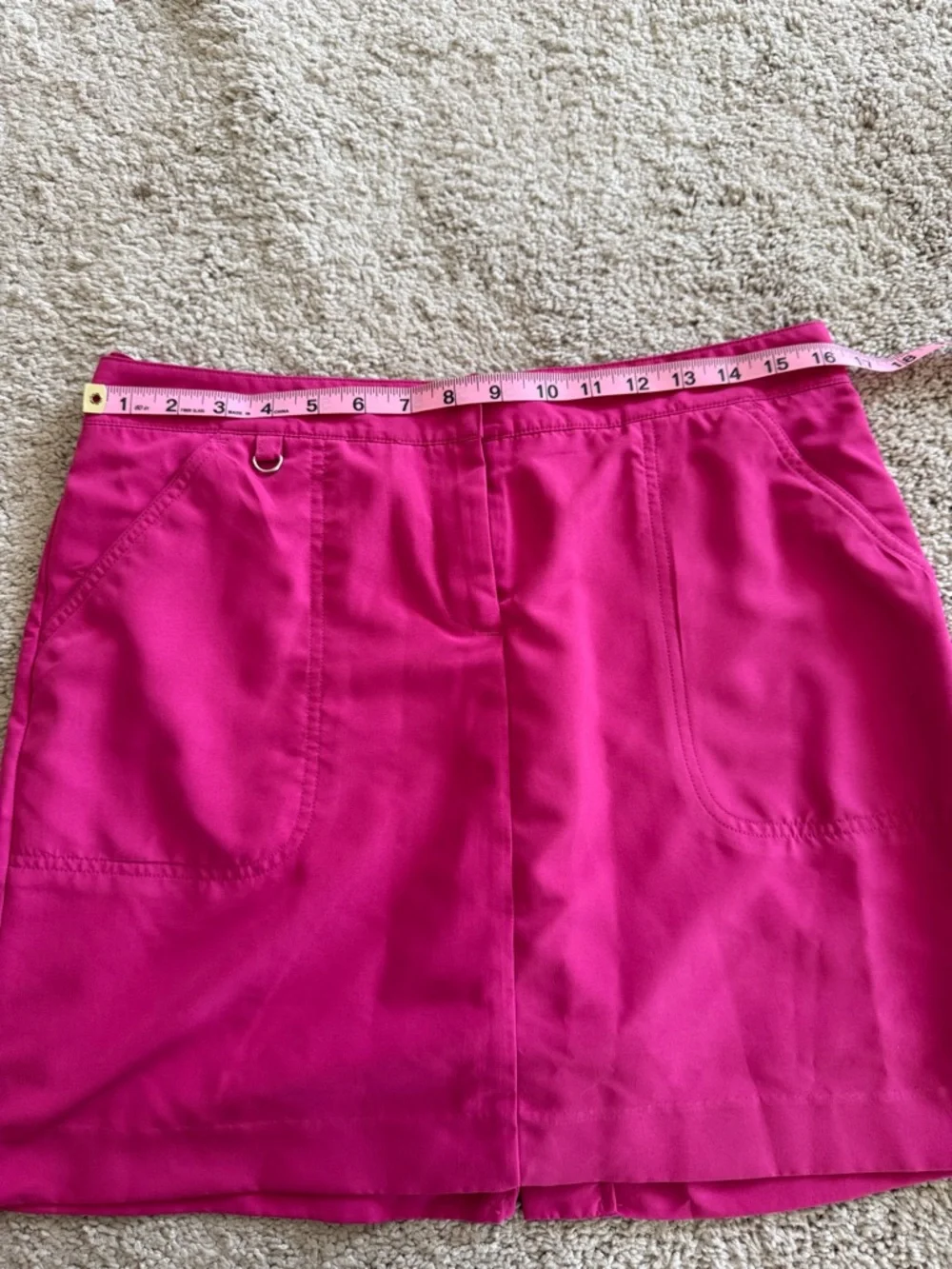 IZOD Golf Bright Pink Ladies Skort - Picture 4 of 7
